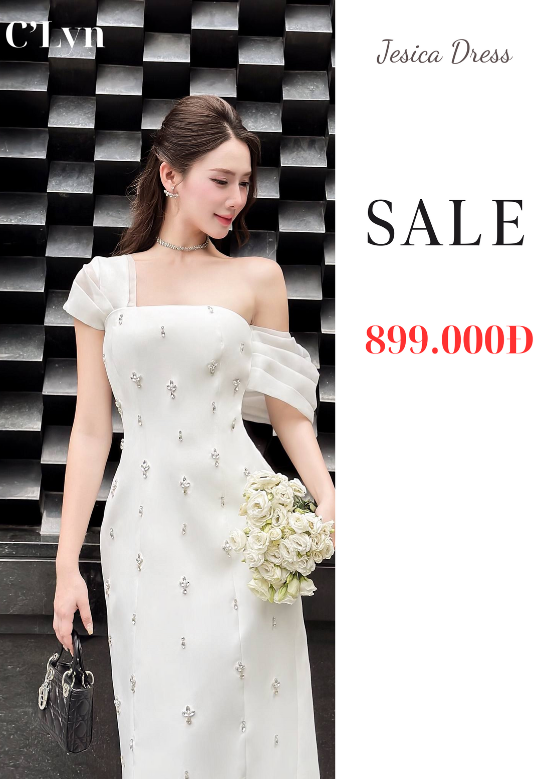 Jesica Dress - Clyn Phong cách quyến rũ