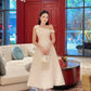 Vania dress|  White orchids